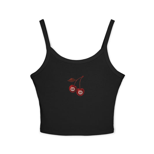 Cute Cherry Ferrari F1 Team Crop Top: Red FERRARI Racerback Tank