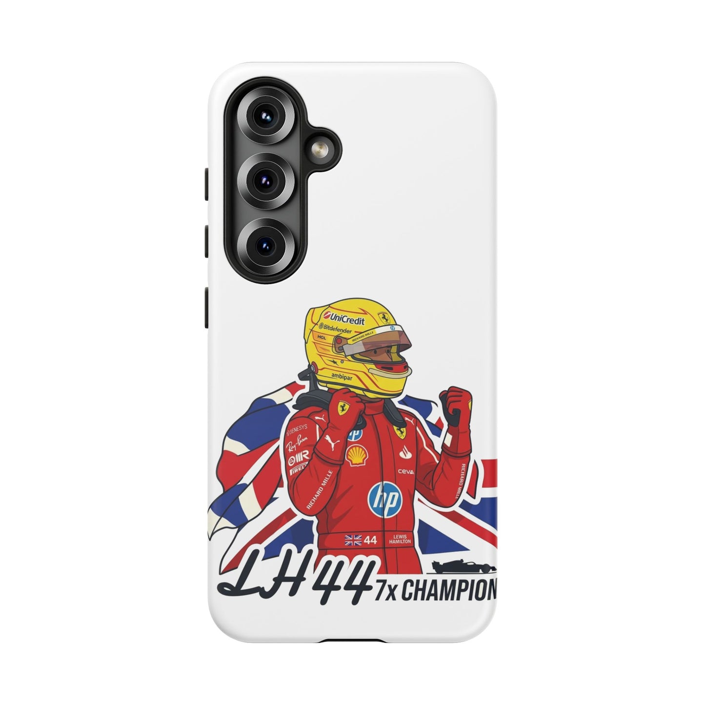 Lewis Hamilton Ferrari Phone Case LH44 7x Champion