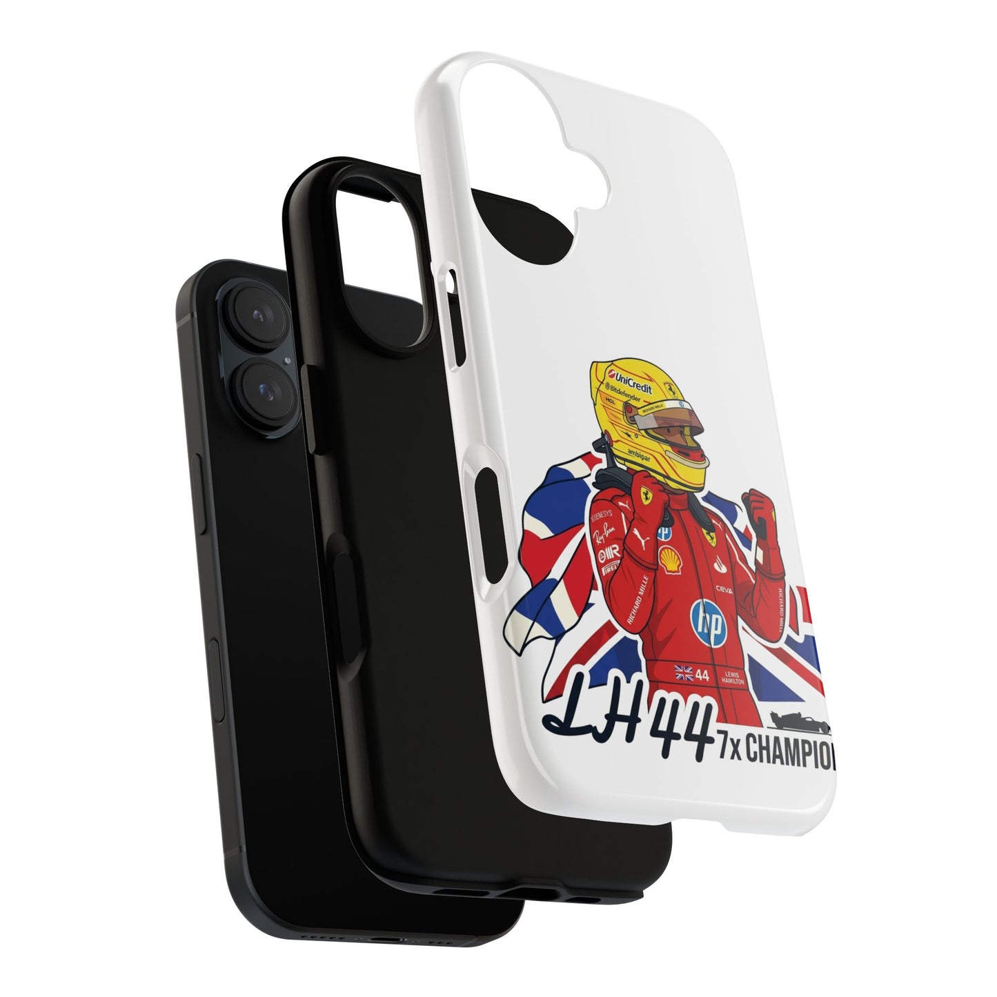 Lewis Hamilton Ferrari Phone Case LH44 7x Champion