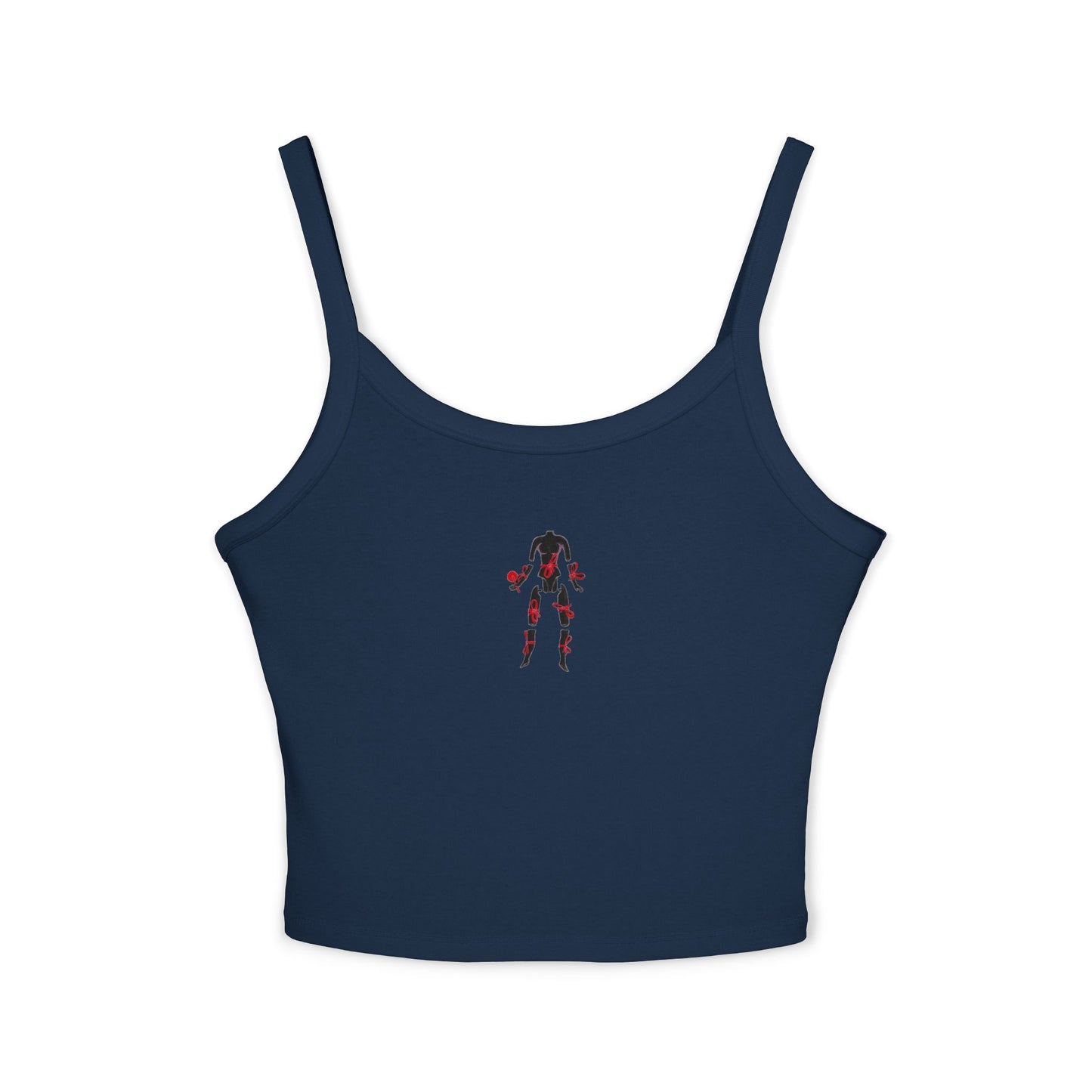 Brian Moser Ice Truck Killer Crop Top: Dexter Fan Tank - Ribbed Racerback
