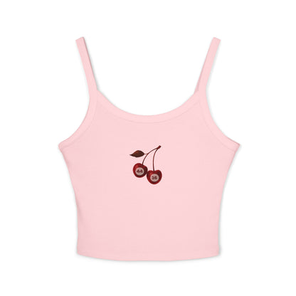 Cute Cherry Ferrari  F1 Team Crop Top: Red FERRARI Racerback Tank