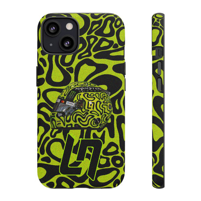 Lando Norris Helmet Design Phone Case, Formula 1 Fans, McLaren Fans, Tough Cases, Protective Cover, iPhone Case