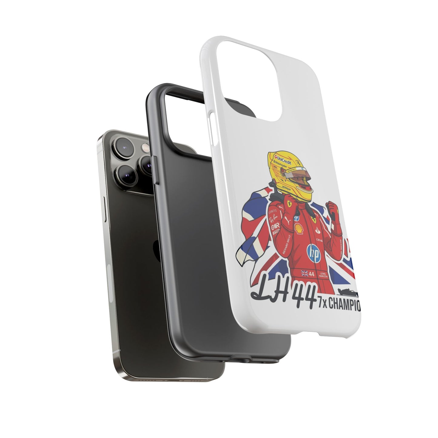 Lewis Hamilton Ferrari Phone Case LH44 7x Champion