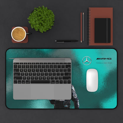 Racing Desk Mat for Gamers, Office Decor, Computer Accessories, Gift for Car Enthusiasts, Mercedes AMG Design