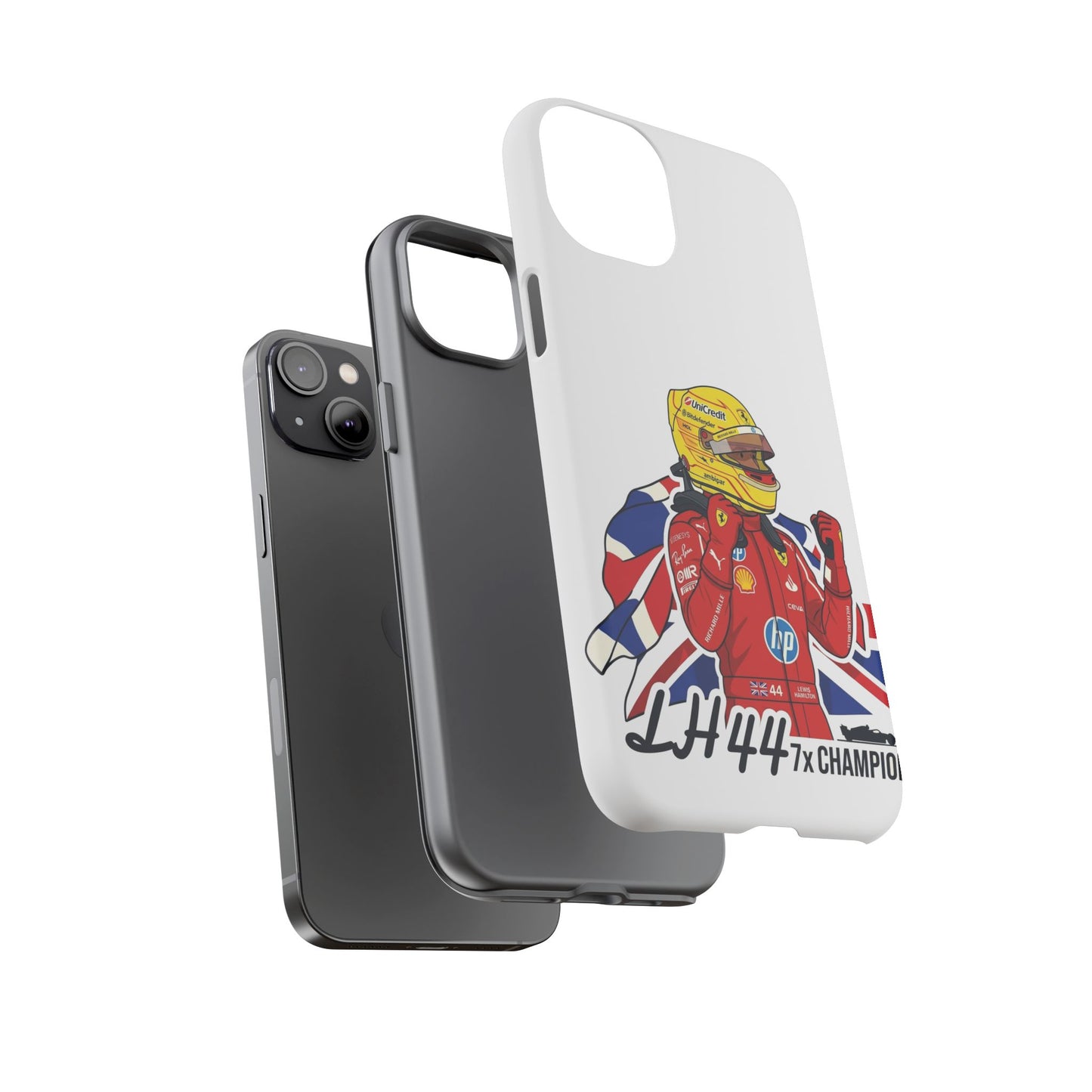 Lewis Hamilton Ferrari Phone Case LH44 7x Champion