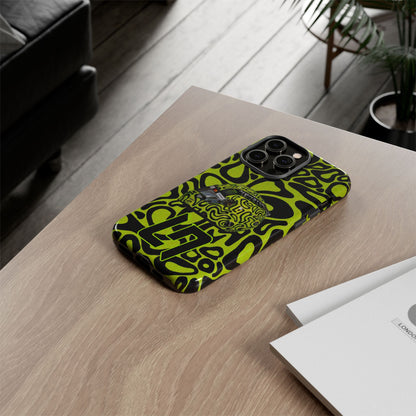 Lando Norris Helmet Design Phone Case, Formula 1 Fans, McLaren Fans, Tough Cases, Protective Cover, iPhone Case
