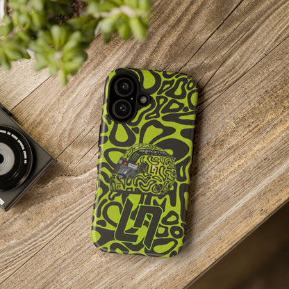 Lando Norris Helmet Design Phone Case, Formula 1 Fans, McLaren Fans, Tough Cases, Protective Cover, iPhone Case