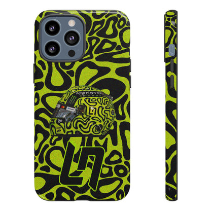 Lando Norris Helmet Design Phone Case, Formula 1 Fans, McLaren Fans, Tough Cases, Protective Cover, iPhone Case