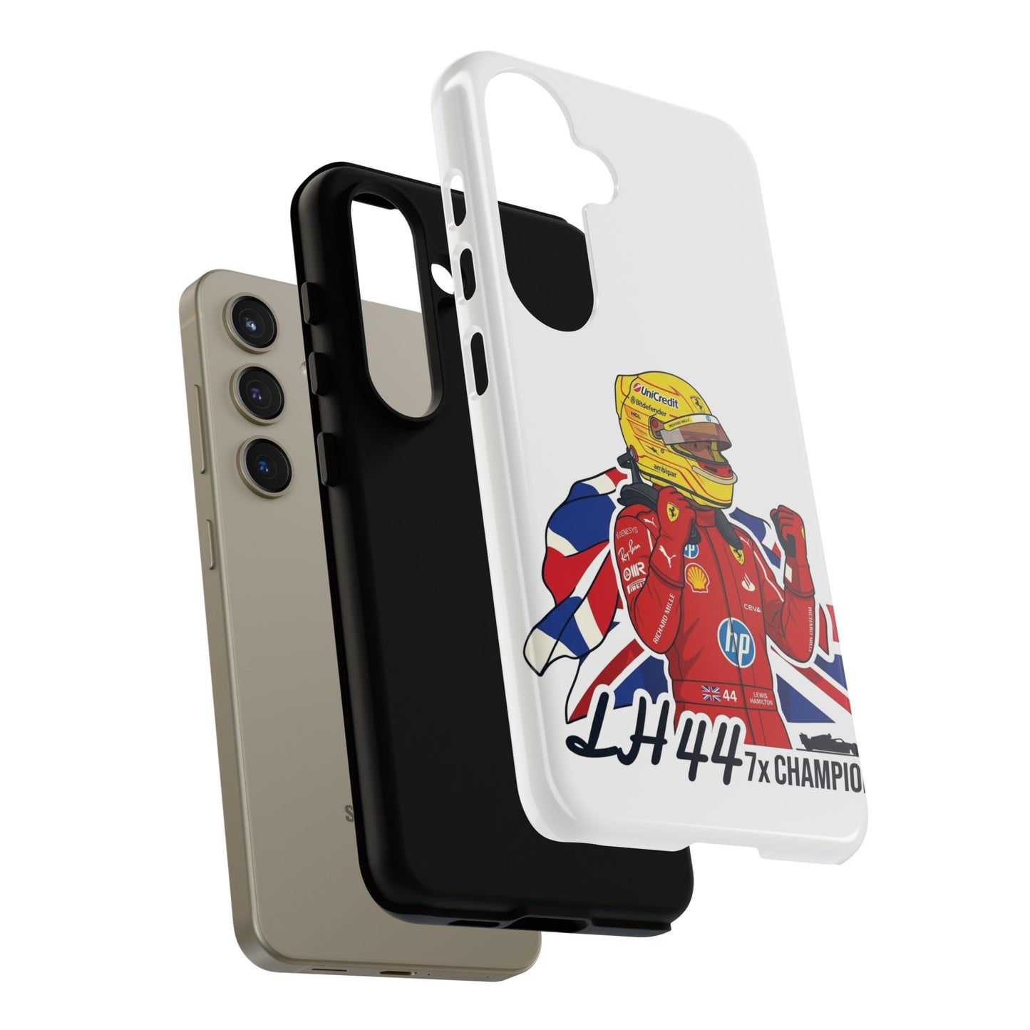 Lewis Hamilton Ferrari Phone Case LH44 7x Champion