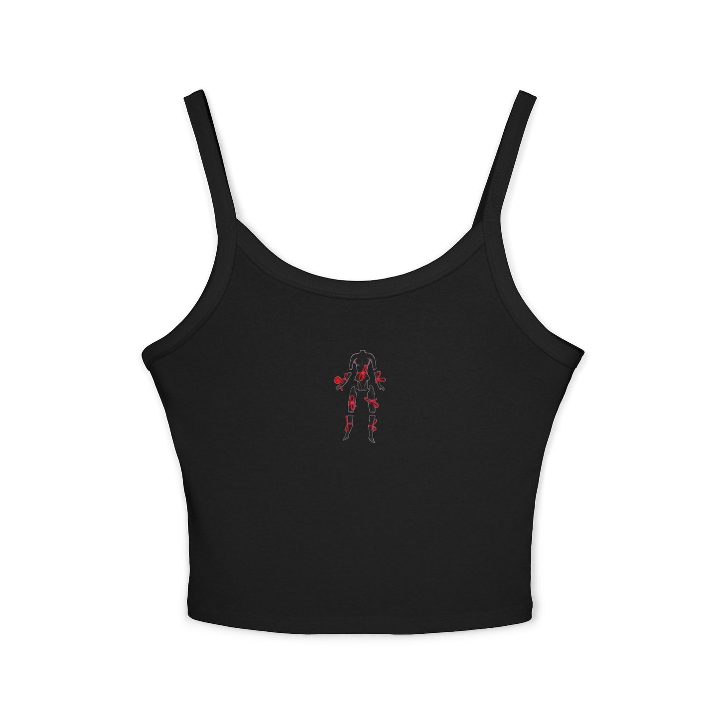 Brian Moser Ice Truck Killer Crop Top: Dexter Fan Tank - Ribbed Racerback