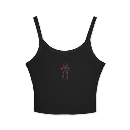 Brian Moser Ice Truck Killer Crop Top: Dexter Fan Tank - Ribbed Racerback