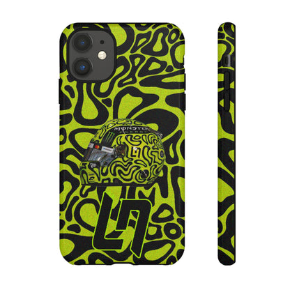 Lando Norris Helmet Design Phone Case, Formula 1 Fans, McLaren Fans, Tough Cases, Protective Cover, iPhone Case