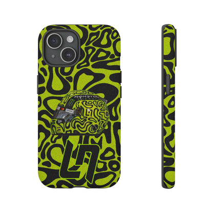 Lando Norris Helmet Design Phone Case, Formula 1 Fans, McLaren Fans, Tough Cases, Protective Cover, iPhone Case