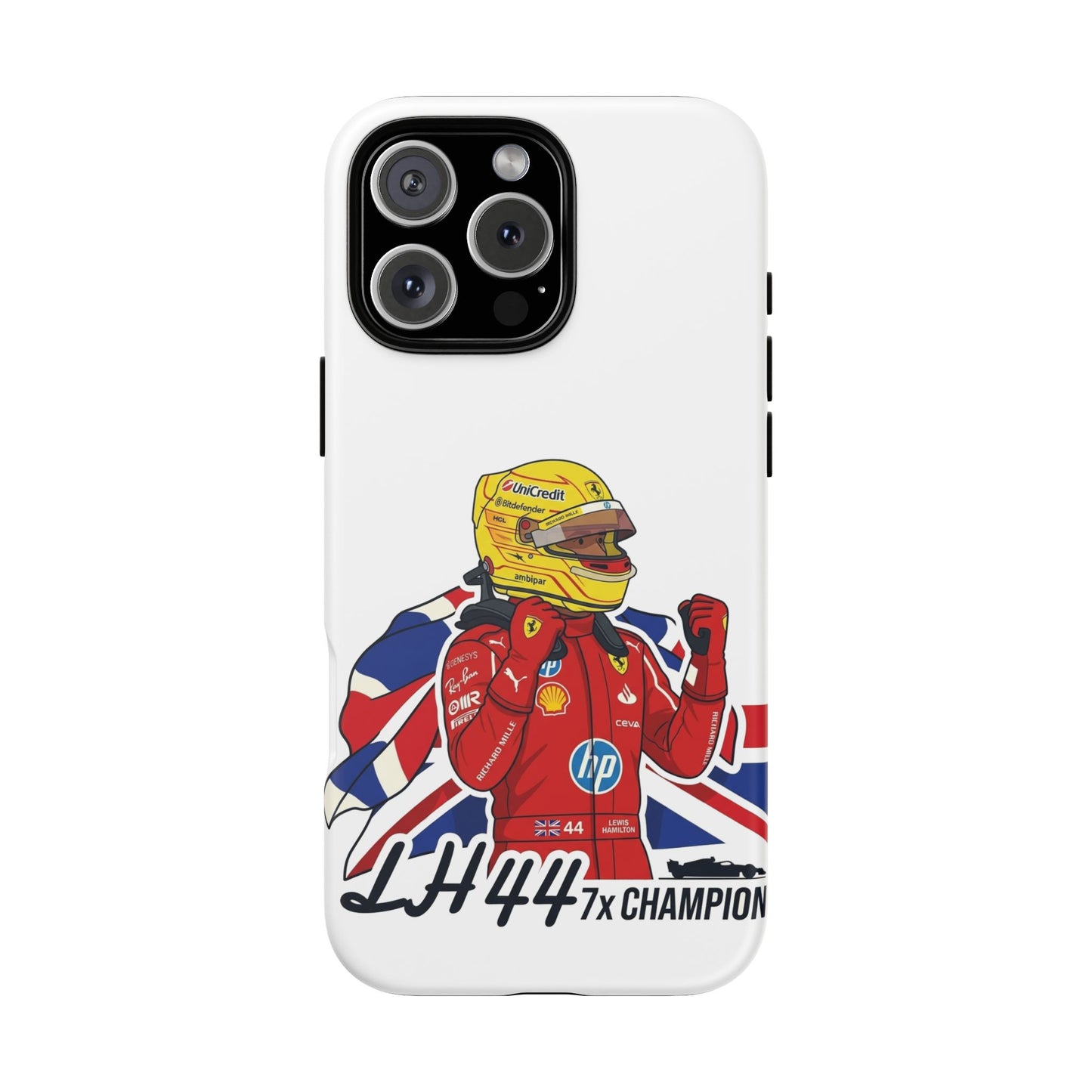 Lewis Hamilton Ferrari Phone Case LH44 7x Champion