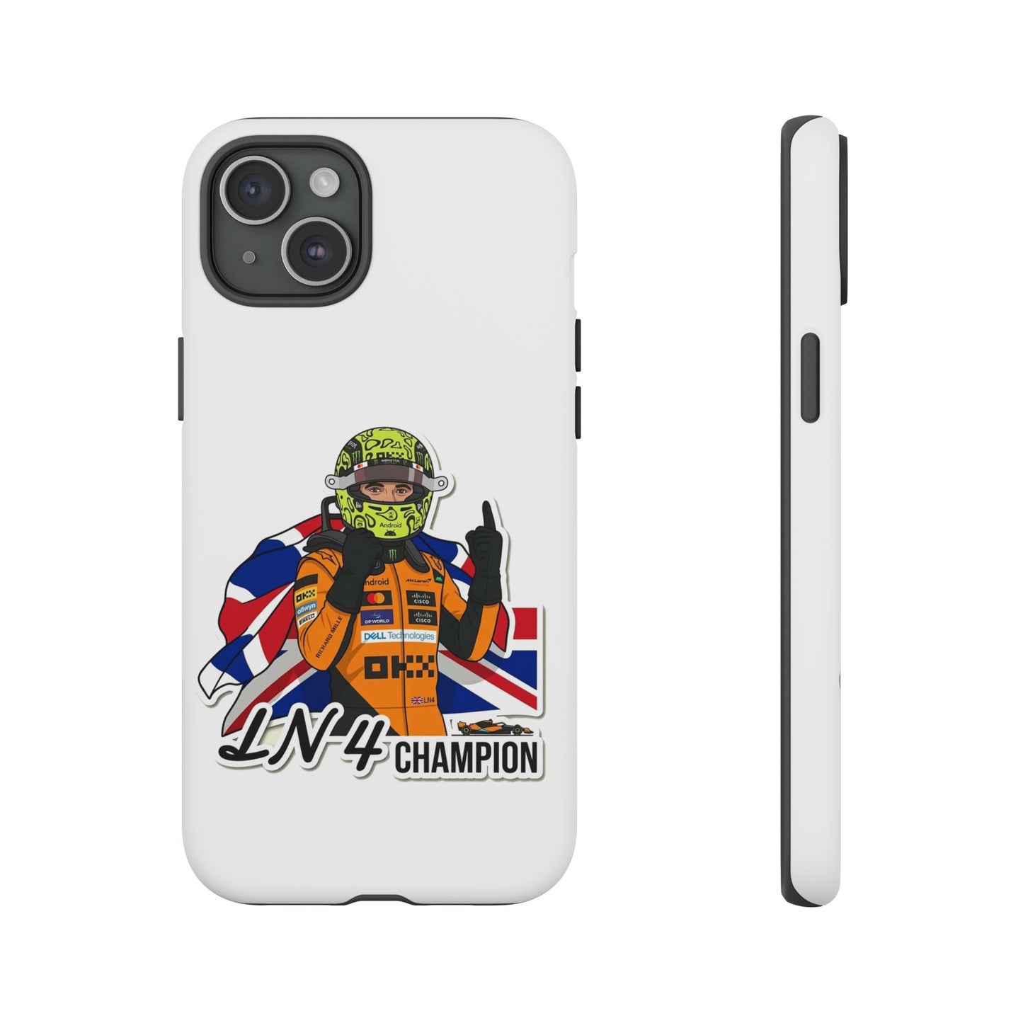 Lando Norris F1 Champion Edition Phone Case