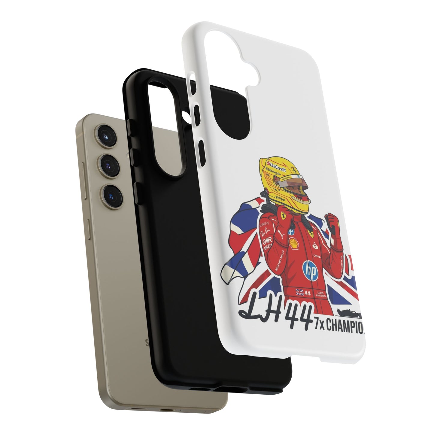 Lewis Hamilton Ferrari Phone Case LH44 7x Champion