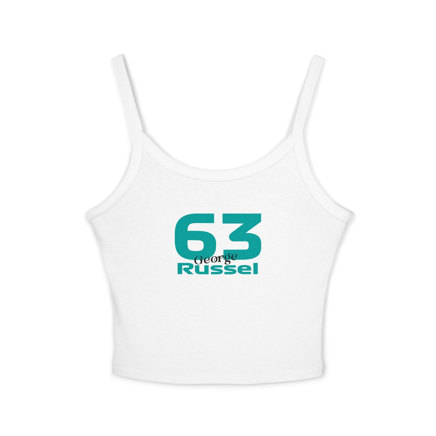Trendy Women's Spaghetti Strap Tank Top, Casual Summer Wear, Graphic Tee, Festival Top, Everyday Fashion