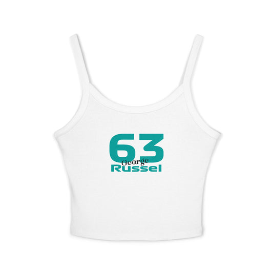 Trendy Women's Spaghetti Strap Tank Top, Casual Summer Wear, Graphic Tee, Festival Top, Everyday Fashion