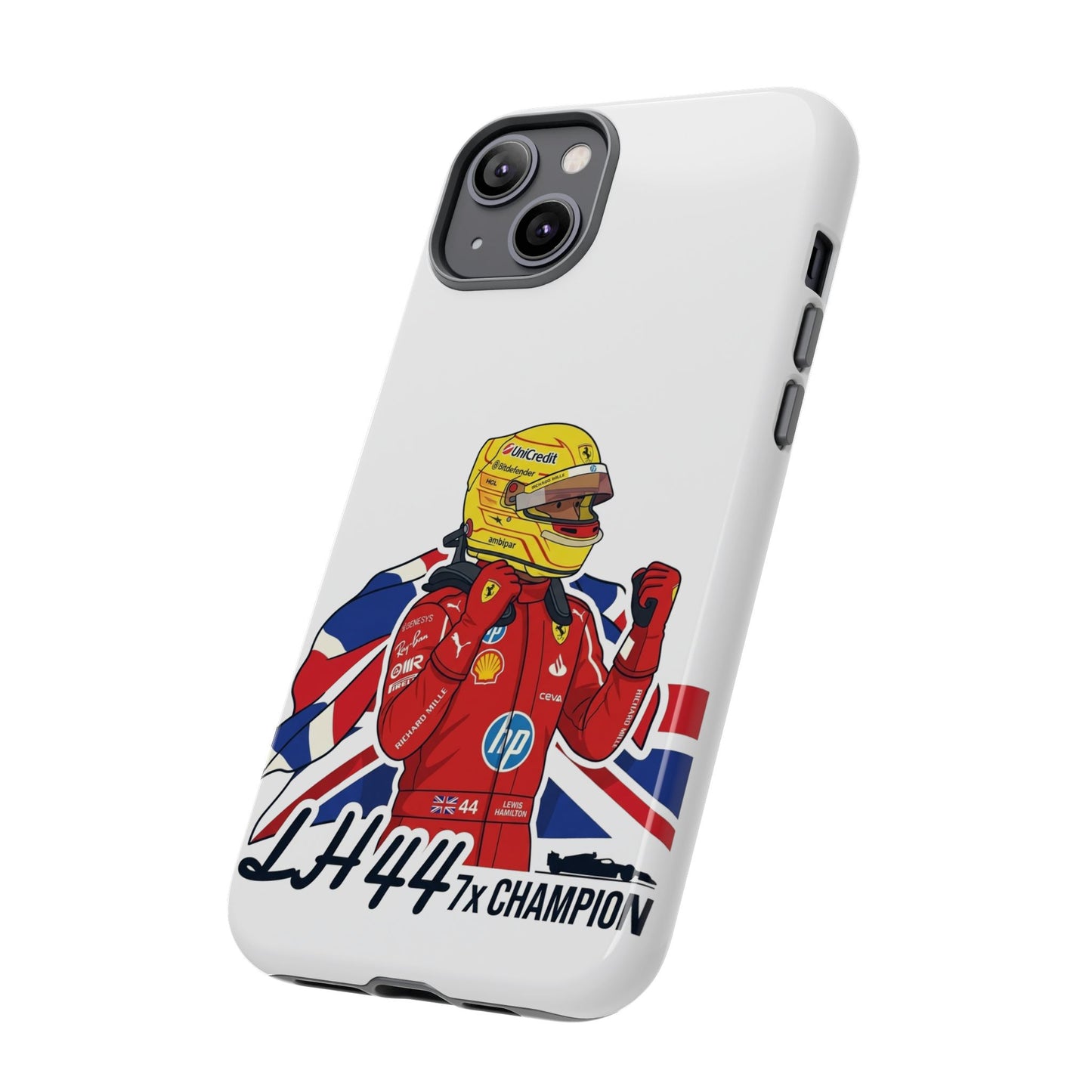 Lewis Hamilton Ferrari Phone Case LH44 7x Champion
