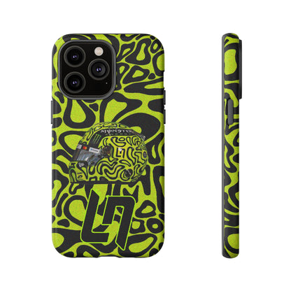 Lando Norris Helmet Design Phone Case, Formula 1 Fans, McLaren Fans, Tough Cases, Protective Cover, iPhone Case