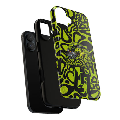 Lando Norris Helmet Design Phone Case, Formula 1 Fans, McLaren Fans, Tough Cases, Protective Cover, iPhone Case