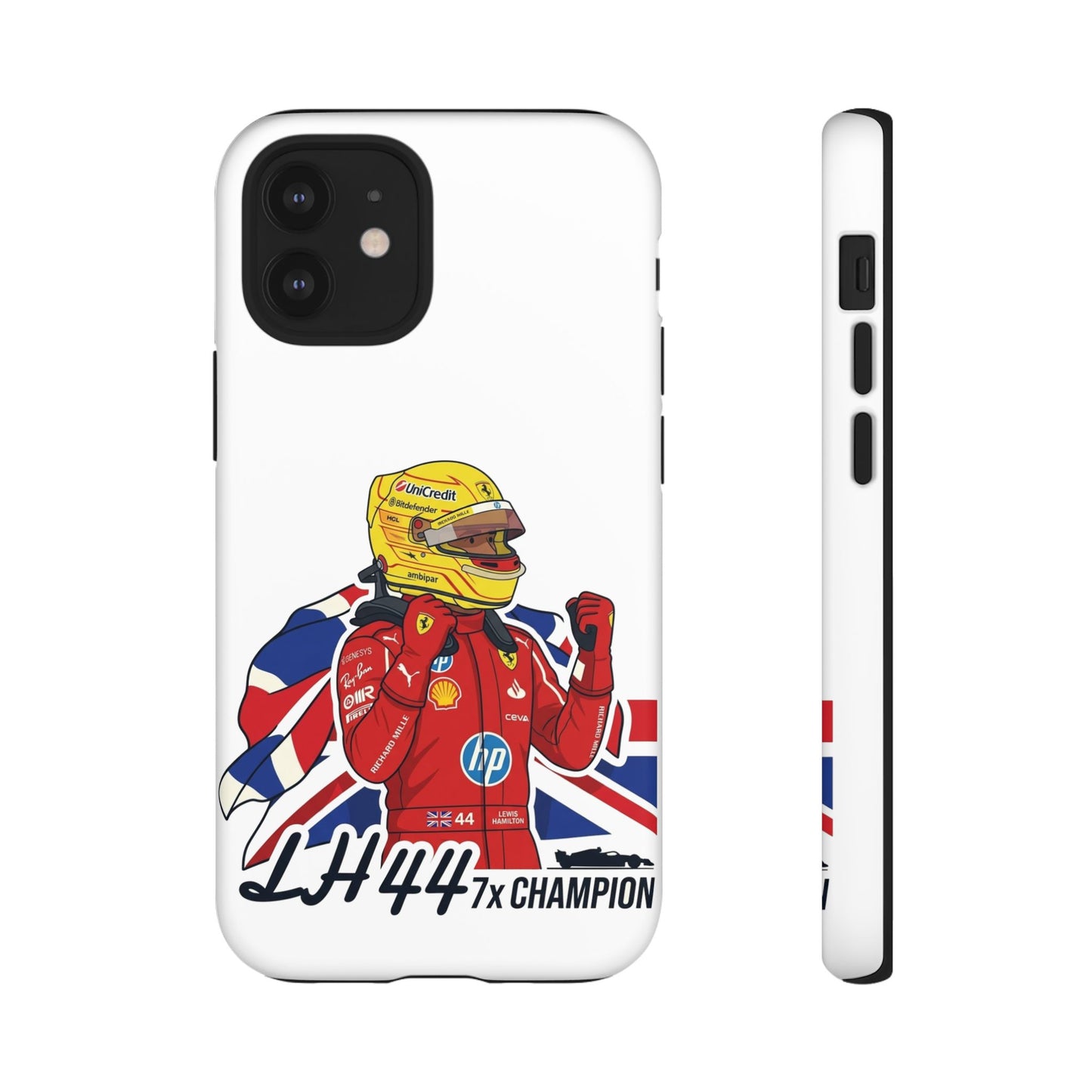 Lewis Hamilton Ferrari Phone Case LH44 7x Champion