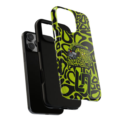 Lando Norris Helmet Design Phone Case, Formula 1 Fans, McLaren Fans, Tough Cases, Protective Cover, iPhone Case