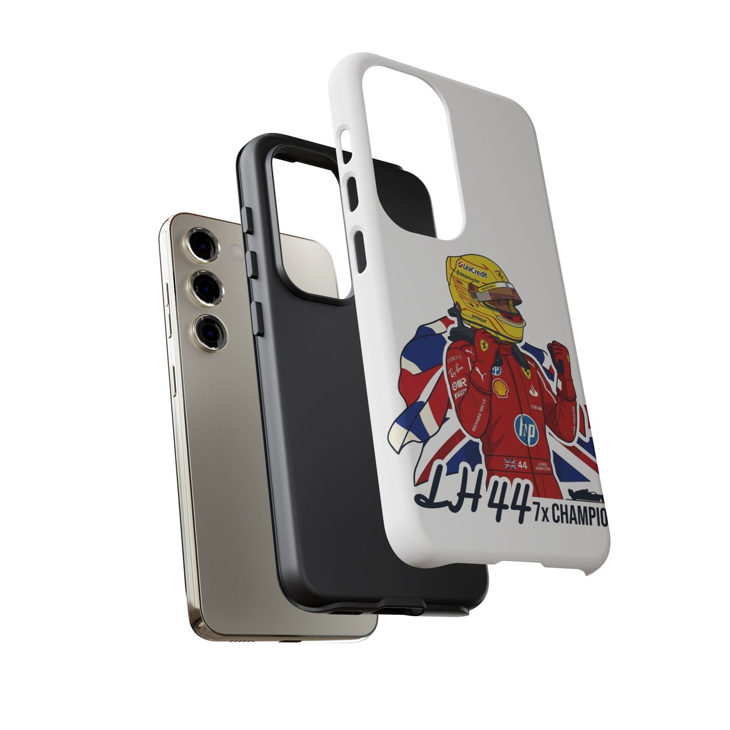 Lewis Hamilton Ferrari Phone Case LH44 7x Champion