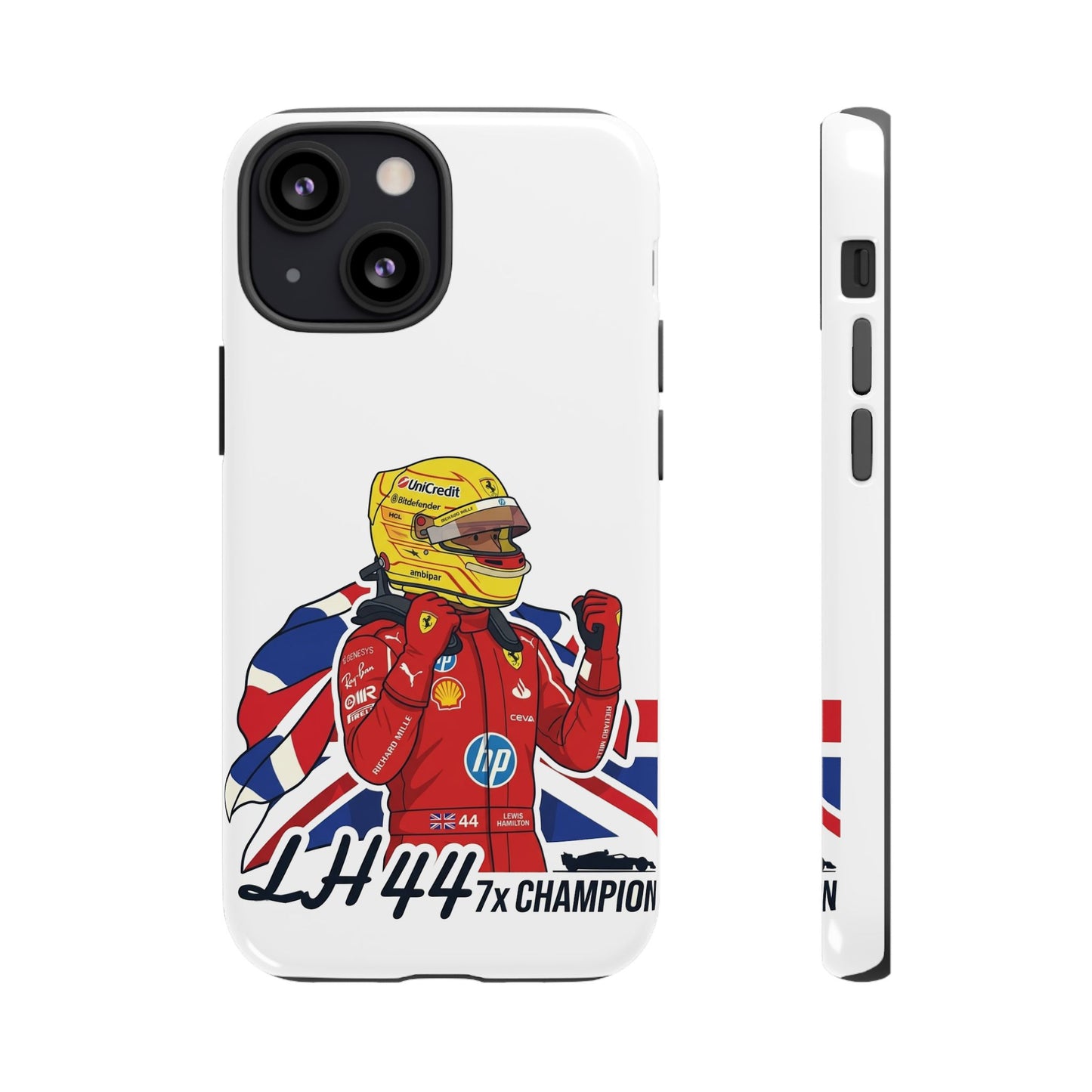 Lewis Hamilton Ferrari Phone Case LH44 7x Champion