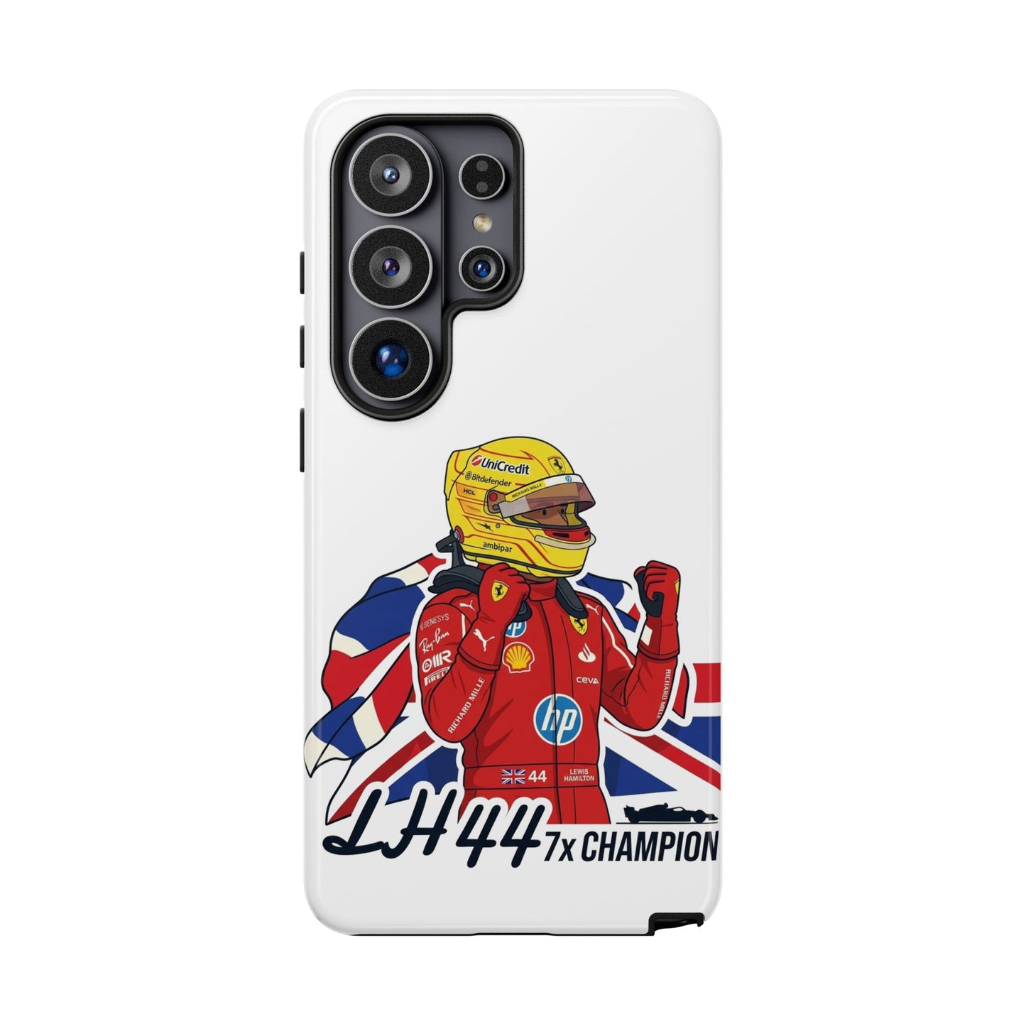 Lewis Hamilton Ferrari Phone Case LH44 7x Champion