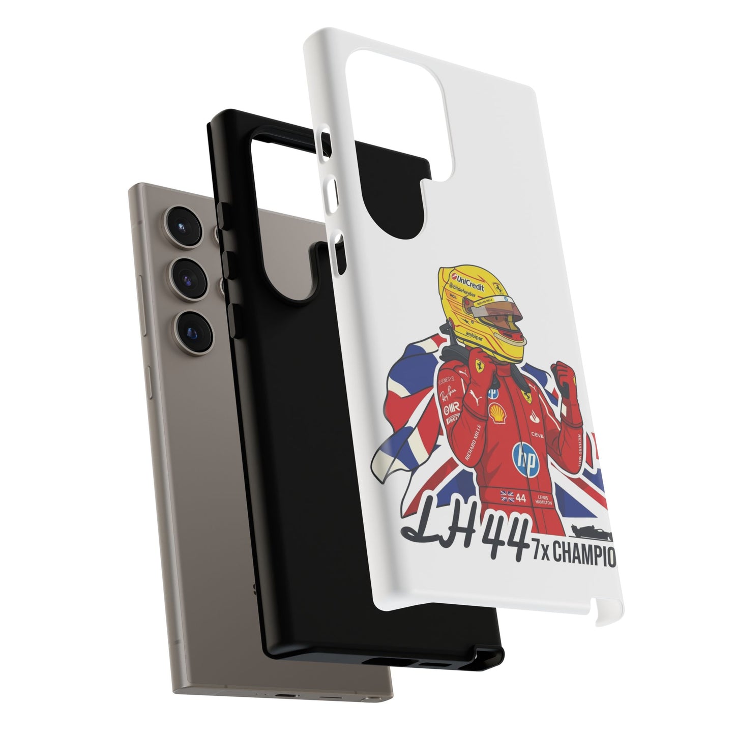 Lewis Hamilton Ferrari Phone Case LH44 7x Champion