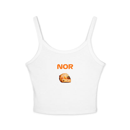 Lando Norris tank top, McLaren racing crop top, Paddock Fashion, Formula 1 Fashion, Formula 1 Merchendise, Spaghetti Strap Shirt,Sleeveless