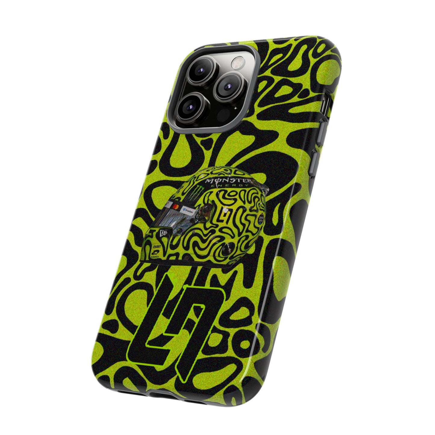 Lando Norris Helmet Design Phone Case, Formula 1 Fans, McLaren Fans, Tough Cases, Protective Cover, iPhone Case