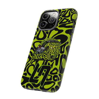 Lando Norris Helmet Design Phone Case, Formula 1 Fans, McLaren Fans, Tough Cases, Protective Cover, iPhone Case