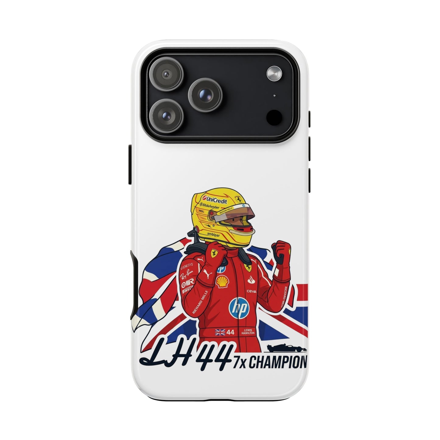 Lewis Hamilton Ferrari Phone Case LH44 7x Champion
