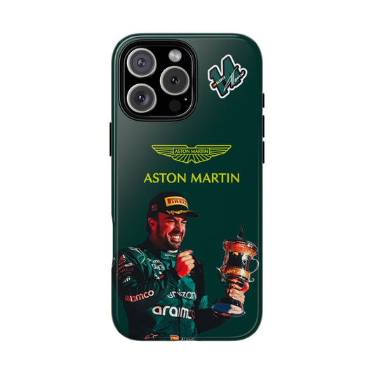 Aston Martin Racing Phone Case, Tough Phone Cover, Gift for Car Lovers, Motorsport Accessories, Personalized Phone Case