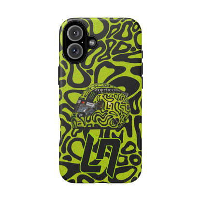 Lando Norris Helmet Design Phone Case, Formula 1 Fans, McLaren Fans, Tough Cases, Protective Cover, iPhone Case