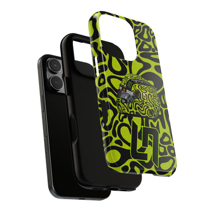 Lando Norris Helmet Design Phone Case, Formula 1 Fans, McLaren Fans, Tough Cases, Protective Cover, iPhone Case