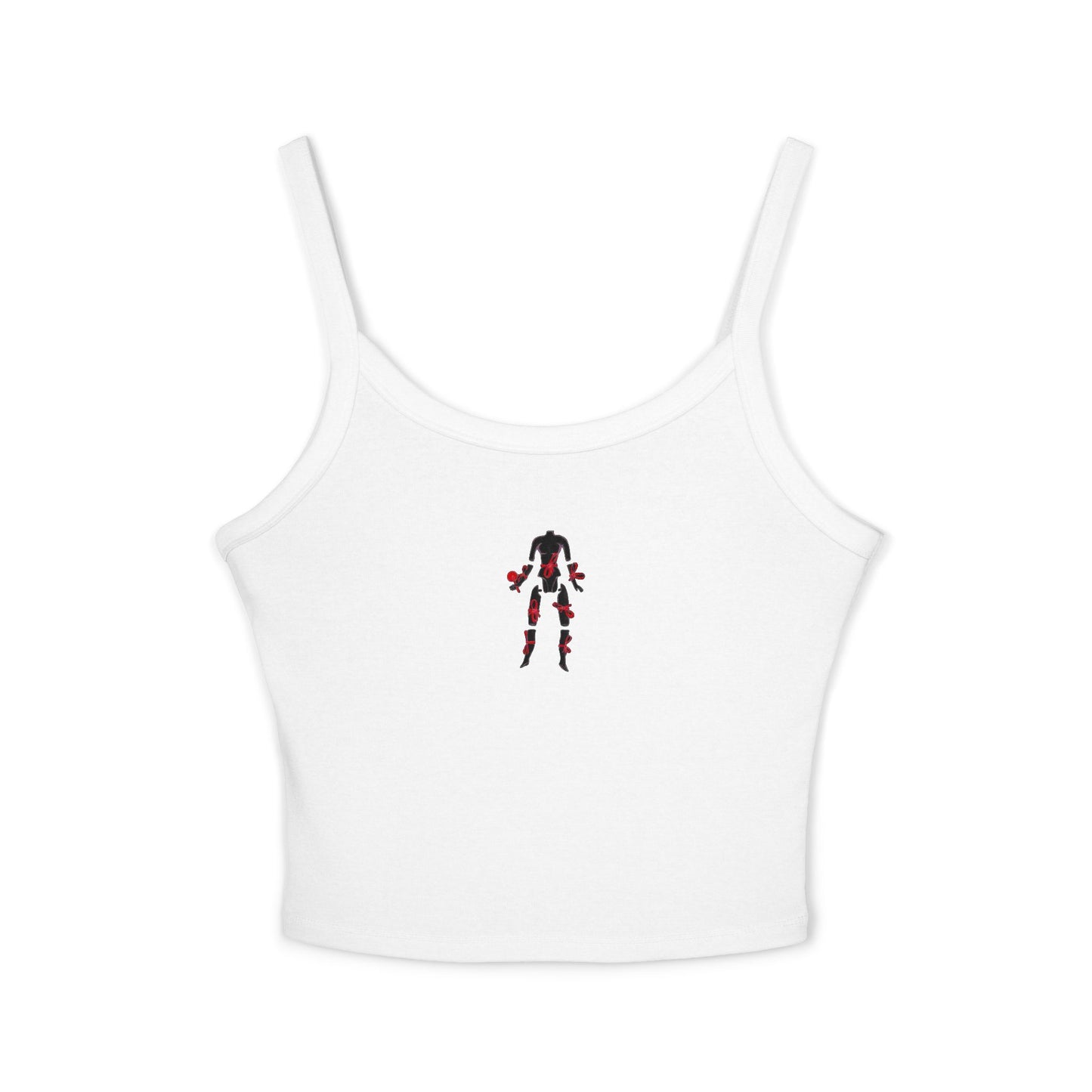 Brian Moser Ice Truck Killer Crop Top: Dexter Fan Tank - Ribbed Racerback