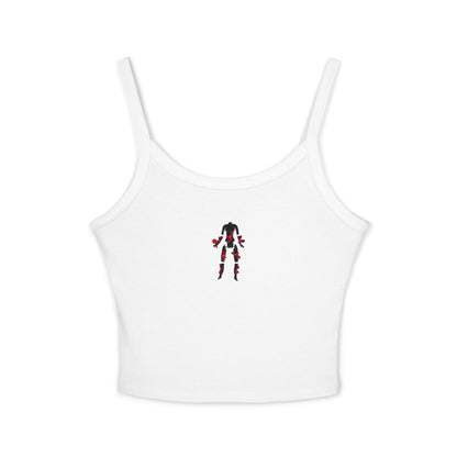 Brian Moser Ice Truck Killer Crop Top: Dexter Fan Tank - Ribbed Racerback
