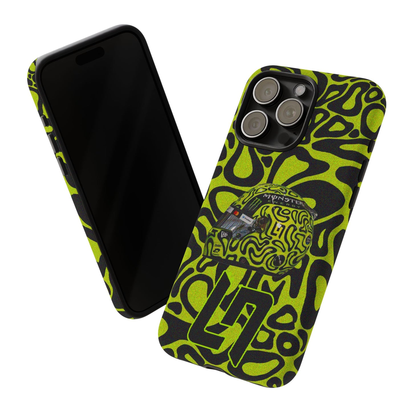 Lando Norris Helmet Design Phone Case, Formula 1 Fans, McLaren Fans, Tough Cases, Protective Cover, iPhone Case