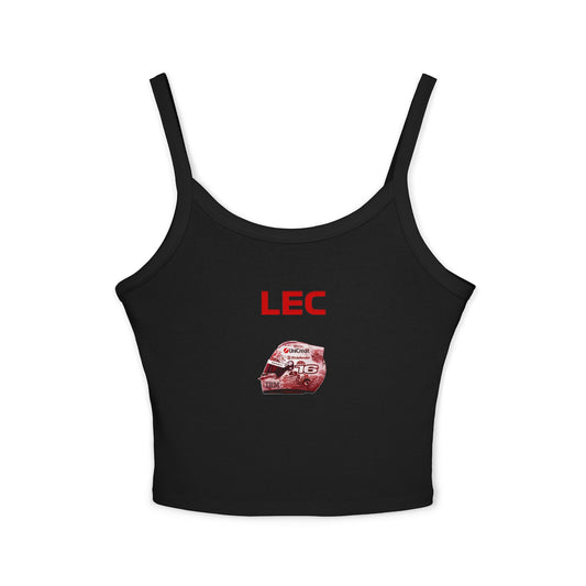 Charles Leclerc Tank Top, Scuderia Ferrari Crop Top F1 Fans, Racing Fashion, Paddock Merchandise, Women's Tank, Gift for Racing Enthusiasts