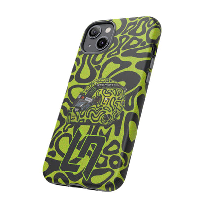 Lando Norris Helmet Design Phone Case, Formula 1 Fans, McLaren Fans, Tough Cases, Protective Cover, iPhone Case