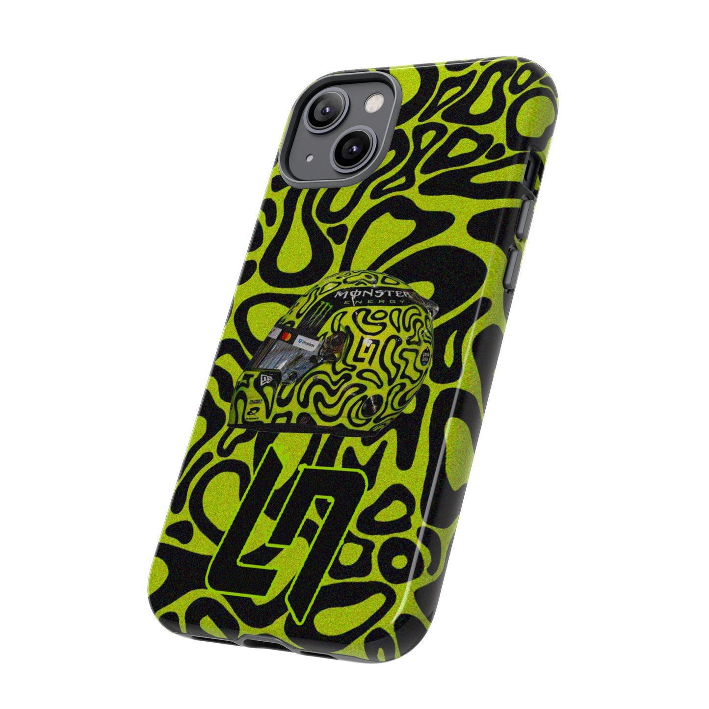 Lando Norris Helmet Design Phone Case, Formula 1 Fans, McLaren Fans, Tough Cases, Protective Cover, iPhone Case