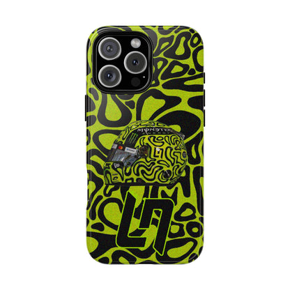 Lando Norris Helmet Design Phone Case, Formula 1 Fans, McLaren Fans, Tough Cases, Protective Cover, iPhone Case