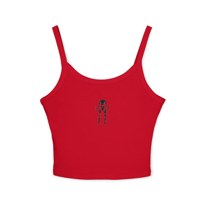 Brian Moser Ice Truck Killer Crop Top: Dexter Fan Tank - Ribbed Racerback