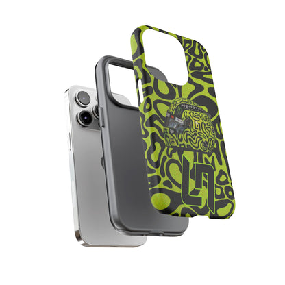 Lando Norris Helmet Design Phone Case, Formula 1 Fans, McLaren Fans, Tough Cases, Protective Cover, iPhone Case
