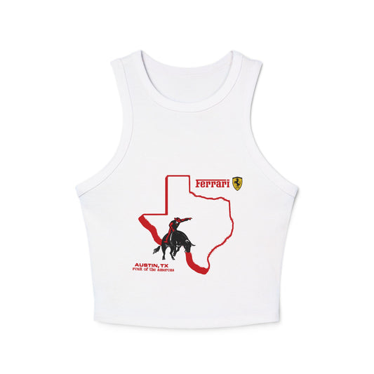 Formula 1 US Grand Prix Design Racer Tank Top Ferrari