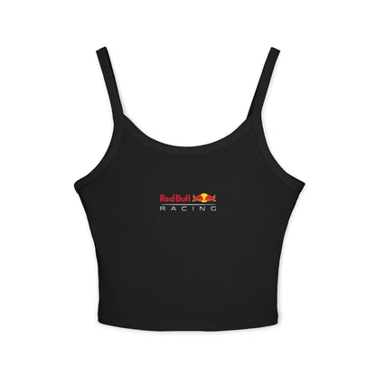 Red Bull Racing Cropped Tank Top Max Verstappen F1 Fan Racing Gift  Tank Driver shirt Formula 1 Ribbed Baby Tee Racerback Crop Top