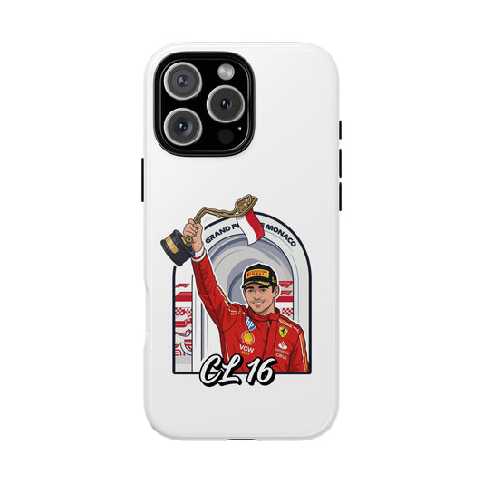Charles Leclerc F1 " King Of Monaco" Phone Case